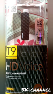 ReMAX ORIGINAL BR_T9 VOICE BLUETOOTH 1YEAR WARRANTY