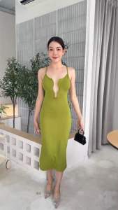 🔥เดรสแฟชั่นสวยๆ เดรสเซ็กซี่🔥 เดรสออกงานหรูๆ เดรสยาวเซ็กซี่ ชุดเที่ยวกลางคืน ชุดเดรสผู้หญิงทรงเอ เดรสสายเดี่ยว เดรสหรูดูแพง