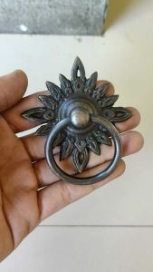 Tarikan Pintu Gebyok Kuningan Motif Gby 035 Antik 2 Pcs