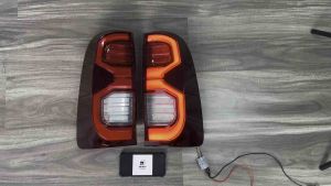 ไฟท้าย Toyota Hilux vigo vigo champ วีโก้ ระบบ led โครมสีเเดง ใส่ได้กับตรงรุ่น vigo บรรทัดประเภท 2005-2014