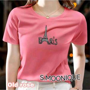 Ladies Clothing Fashion Slim Short Sleeves Cotton Spandex Blouses