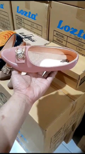 LOZTA Flatshoes Wanita Dewasa Import motif Pita Cantik Kekinian