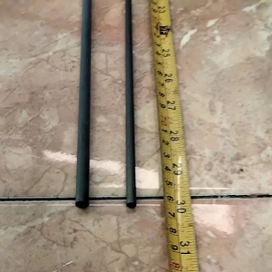 Set Bahan Joran Carbon Sambung 150 cm Satu Set Isi Dua (7 mm dan 55 mm)