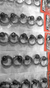 Anting Besartindik Besaranting Kanel Size 5Mmpemberat Persing Size 5Mmring Boldanting Besarpercingtindik Percing