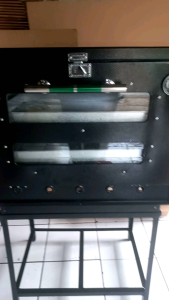 oven gas api atas bawah/ oven gas ukuran 60 x 40 bahan colorbon