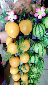 Bua renteng Bua gantung hiasan dinding isi 24 pcs panjang 70 cm