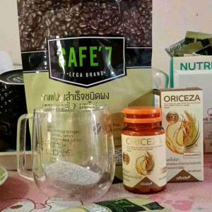 CAFE7 LEGA (กาแฟคาเฟ่เซ้เว่นเลก้า) กาแฟลกไขมัน ผสมคอลลาเจน