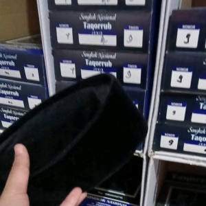 Peci Songkok Merk Taqorrub Tinggi 891011 dan 12 Siap Kirim