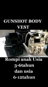 Rompi anak Profesi Polisi Fulset usia 3-12 tahun