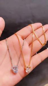 Kalung Rantai Wanita Xuping & Replika Love Mata Satu CXA161