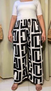 2XL TO 4XL LILIA LONG SQUARE PANTS WITH 2 SIDE POCKET