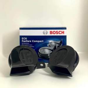 แตรหอยโข่งBOSCH EC6 (ฟรีสายกราวด์2เส้น) จำนวน 1 คู่