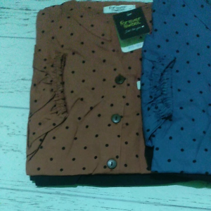 SETELAN FOREVER SWEET ONESET CP ATASAN MOTIF BASIC POLKADOT XXL