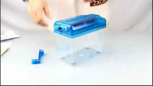 Alat Mesin Penghancur Kertas Manual CD Card Paper Shredder