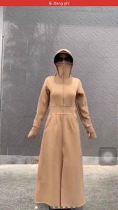 Áo Chống Nắng Nữ Toàn Thân Cao CấpVải U mì nỉ dày dặn thoáng mát chất vải dàymát và siêu mịn