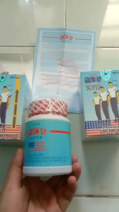 Grow Up super asli usa obat suplemen pertumbuhan peninggi badan cepat dan ampuh
