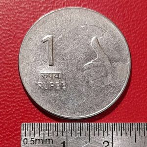 Koin India Koleksi Kuno Jadul 1 Rupee Tahun 2009