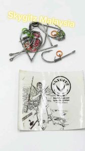 SKYGITZ MALAYSIA LIVE SHRIMP SIAP PASANG SPRING AND HOOK (10PCS) Mata kail udang hidup target Siakap KOLAM