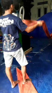 Terpal a5 ukuran 3x3 3x4 waterproof tutup truk jemur padi