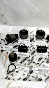 Paket Kaki Kaki Ball joint Bushing Set Cross Member Grand Livina L11 L10 8pc OEM