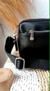 HARUKA BAG BIRU TSABITA TAW SELEMPANG BAHAN KULIT SINTETIS WATERPROFF