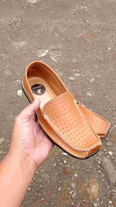 SEPATU SANTAI POL KULIT KUALITAS PREMIUM