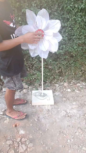 Standing Bunga Lampu Teratai Dekorasi Pelaminan