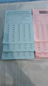 Cetak Promise 1 RIM isi 1000 Lembar & Koperasi Simpan Pinjam