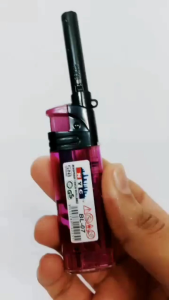 [25 PCS/BOX] WINDPROOF TORCH REFILLABLE GAS LIGHTER BL-07