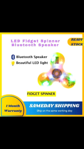 LED FIDGET SPINNER BLUETOOTH SPEAKER