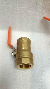 Ball Valve Kuningan 1" Inch Drat KITZ asli