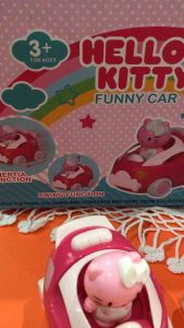 รถคิดตี้ kitty car toys มีลานในตัว