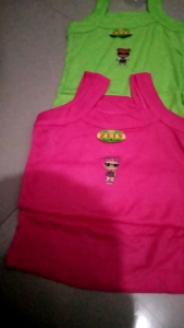 12pcs singlet anak perempuan 1-10thn XS.S.M.L.XL.XXL WARNA CERAH TERMURAH/KAOS DALAM ANAK PEREMPUAN ANAK TK ANAK SD TERMURAH