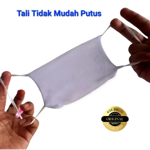 12Pcs Satu Lusin Masker Kain Industri Busa Didalam