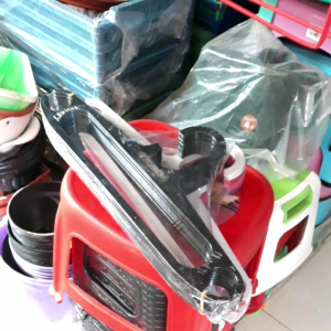 HANGER BAJU/GANTUNGAN BAJU CITRA JAYA PLASTIC AKSESORI BINATU1Pak ISI 12 pcs