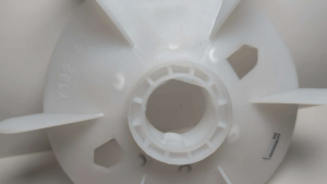 Water Pump Induction Fan Blade 38mm X 204OD 6 Blades Water Pump Parts