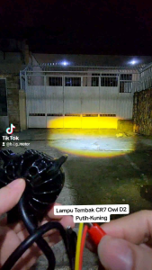 Lampu Sorot Tembak Laser Gun LED Owl - Laser Gun Owl D2 20 Watt