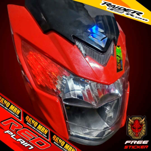 SUZUKI RAIDER 150 FI WINKER EYE  PLAIN COLORED DECAL STICKER TINT PROTECTOR
