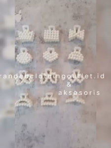 JEPIT RAMBUT KOREAN STYLE / JEPIT PONI MUTIARA IMUT / JEDAI MUTIARA MINI / MINI HAIR GRIP HAIRCLAW / SM7885