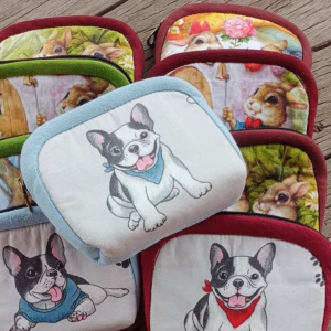 4 ฟิลเลอร์กระเป๋าใส่เหรียญน่ารักๆๆๆ 9x12cm