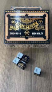 Túi 24 Viên Lơ Xám Chơi Bi-a Loại Thường | Lơ Bida Xám Dùng Cho Câu Lạc Bộ Billiards Độ Bám Trung Bình