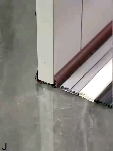 Silikon Penutup Celah Bawah Pintu Double Wavy Silicone Anti Kecoa Debu