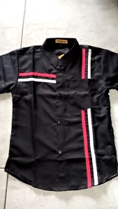 Atasan Baju Kemeja Anak Model Terbaru Usia 1-9 Tahun Bahan Katun Adem