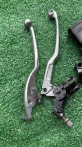 เซ็ทปั้มแต่ง Z1000 Z800 สีเงิน พร้อมอุปกรณ์ ใส่ได้ทุกรุ่นรถ