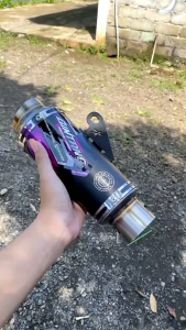 Slincer Only Type Mp 2 Series Logo Ungu Original Bintang Powerfull Exhaust