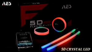 AES DRL.EYLINE RGB WELCOME LIGHT WITH V6 AES MODULE 6 INPUT WIRE WITHI BACK TO STOCK