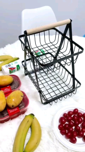 Rak Buah & Sayur Serbaguna: Praktis & Stylish