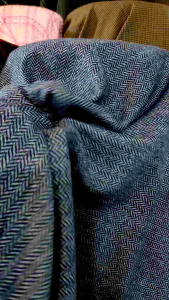 Kain Blazer Kotak Wool Acrylic Italian: Bahan Halus Tebal & Harga Per 1 Meter