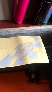 Stiker Mobil Flag Sport Daihatsu Flag