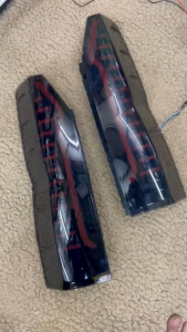 ไฟท้าย รถตู้ Hiace Commuter Full led ปี 2019 2020 2022 2023 2024 ไฟหรี่ ไฟเลี้ยววิ่ง